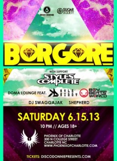 NOT ONE TO MISS!! Bikinis & Boats Bash along with BORGORE performance on 6/15!!